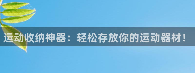fb平台体育：运动收纳神器：轻松存放你的运动器材！
