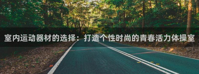 fb体育平台APP：室内运动器材的选择：打造个性时尚的青春活